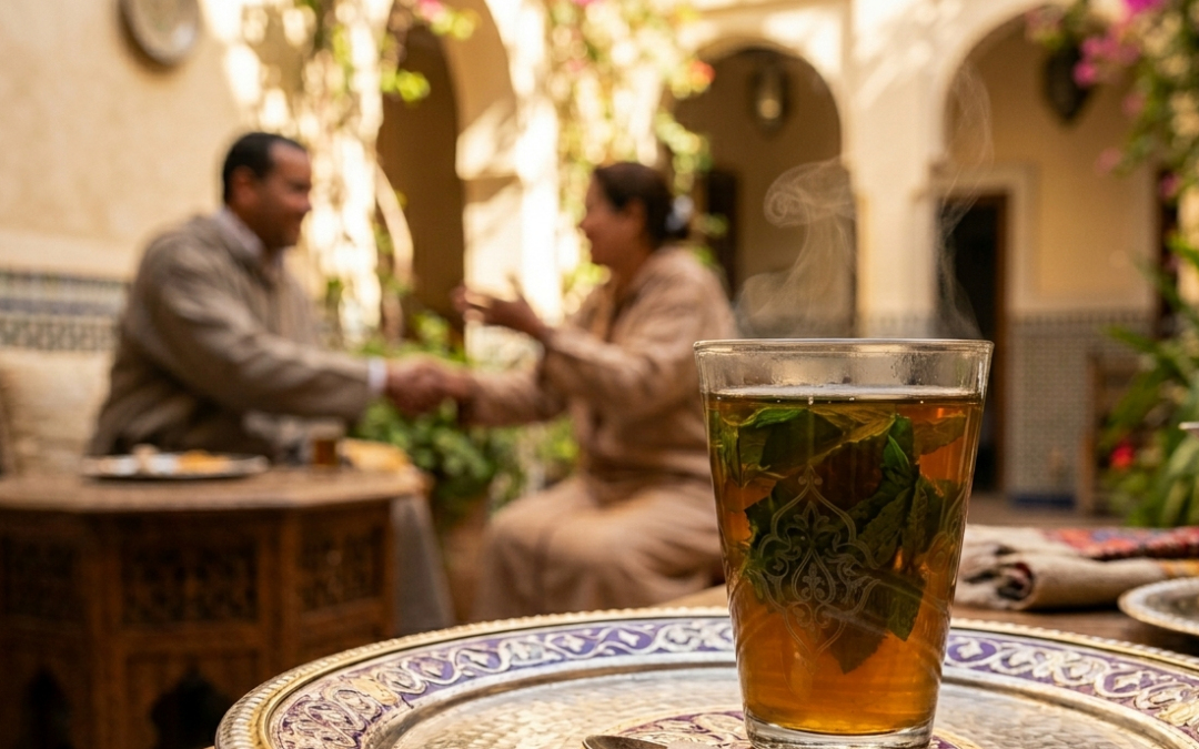 The Story of Moroccan Mint Tea and Its Role in Moroccan Hospitality